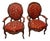 Antique Louis-Philippe Mahogany Chairs, 1800s, Set of 2 For Sale