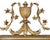 Antique Italian Carved Wood Parcel Gilt Neoclassical Urn Wall Mirror For Sale - Image 4 of 10