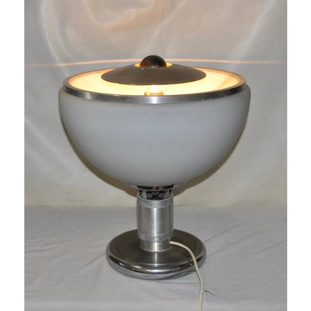 Silver Vintage Italian Table Lamp, 1970s For Sale - Image 8 of 18