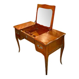 Fruitwood Poudre Vanity For Sale