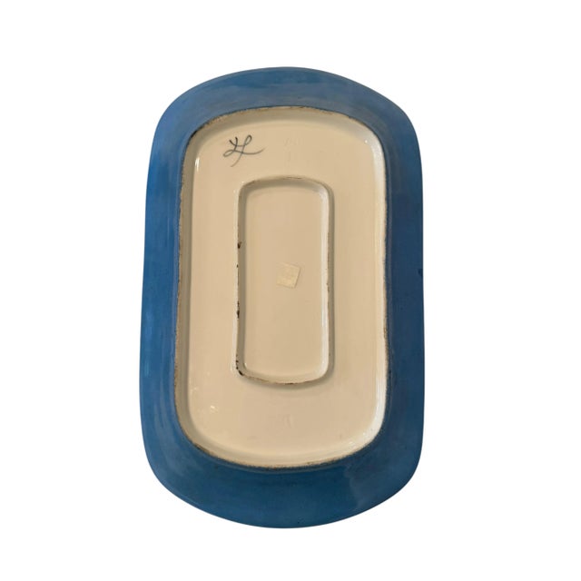 19th Century Hand Painted Sevres Style Porcelain Decorative Plates For Sale In Los Angeles - Image 6 of 6