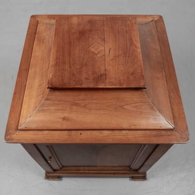 19th Century Louis Philippe French Pedestal Cabinet For Sale - Image 10 of 12