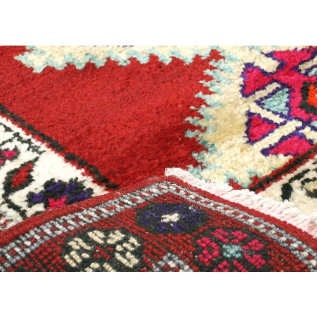 1960s Turkish Oushak Runner For Sale - Image 4 of 7