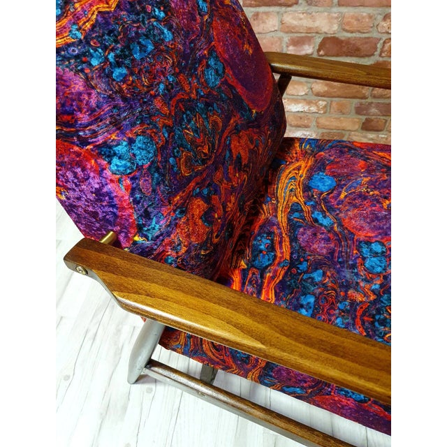 Polish Armchair by Henryk Lis, 1960s For Sale - Image 4 of 7