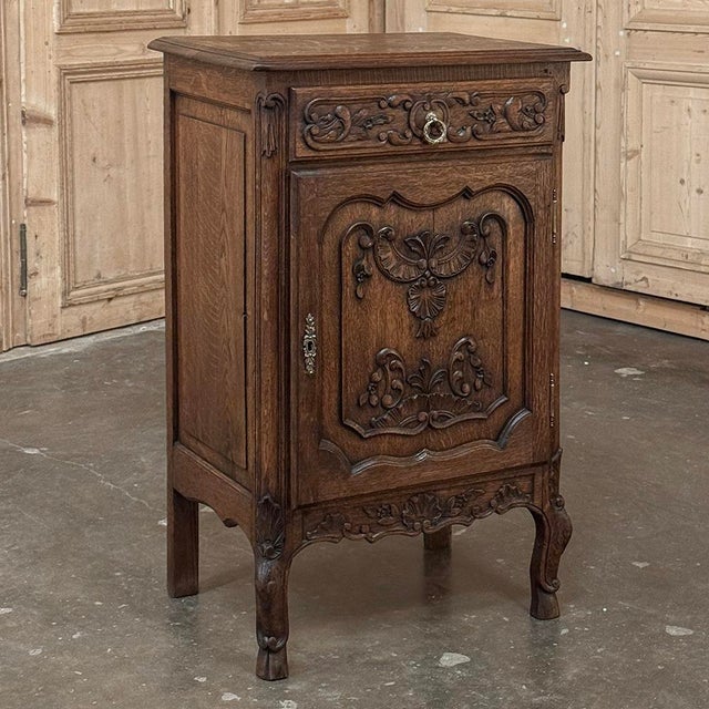 Antique Country French Petite Buffet ~ Confiturier is the perfect choice for a cozy niche, seating group companion, or...