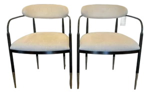 Caracole Modern Epoch Armchairs Pair