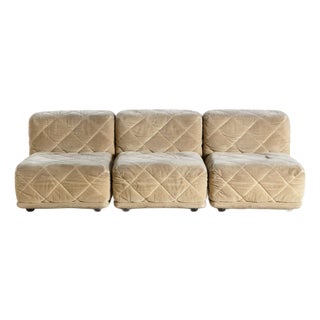 Rhombos Modular Sofa Set by Karl Wittmann for Wittmann, 1980s, Set of 3 For Sale