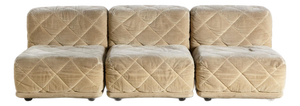 Rhombos Modular Sofa Set by Karl Wittmann for Wittmann, 1980s, Set of 3