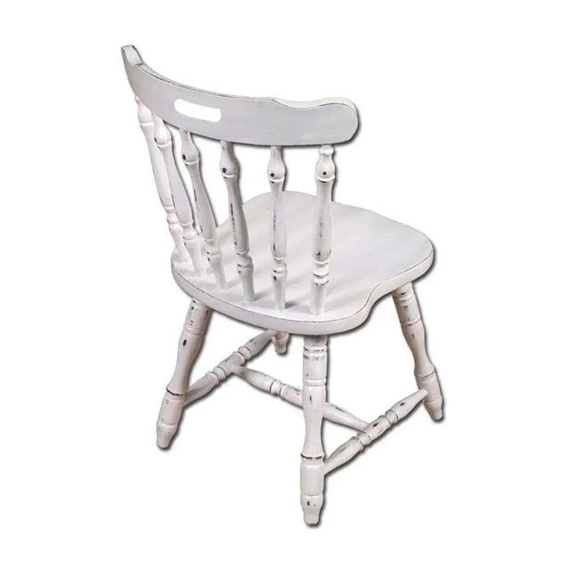 Rustic Dining Chairs, 1930s, Set of 5 For Sale - Image 3 of 5