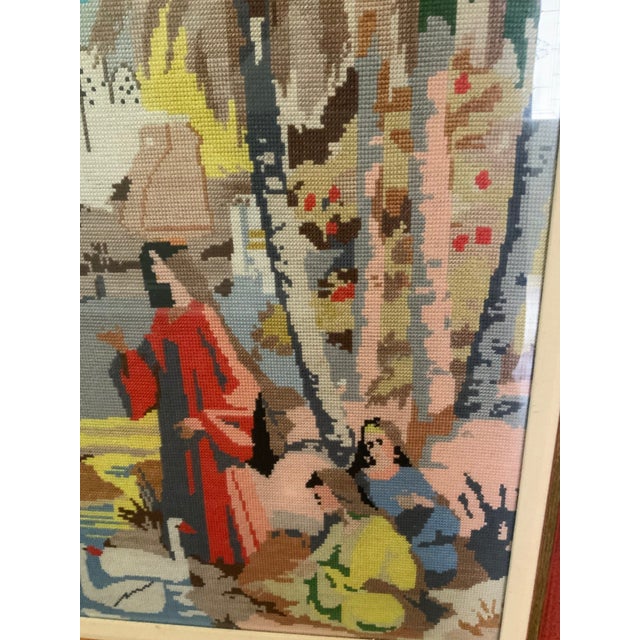Along the Nile Needlepoint For Sale - Image 4 of 4