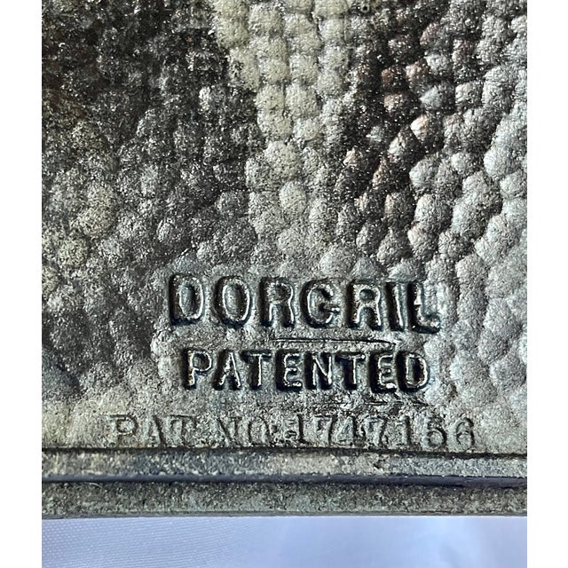 Antique Circa 1930 "Dorgril" One-Piece Speakeasy Door Viewer & Knocker For Sale - Image 16 of 17