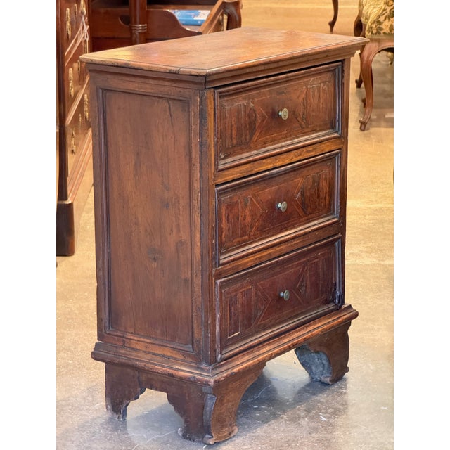 18th Century Italian Inlaid Commode For Sale - Image 9 of 12