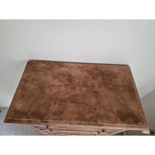 Florentine Tall Chest of Drawers, 1930s For Sale - Image 6 of 12