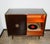 Brown Vintage Cabinet with Record Player and Bar, 1960s For Sale - Image 8 of 12