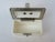 Metal Art Deco Nickel-Plated & Ceramic Confectionary Box For Sale - Image 7 of 18