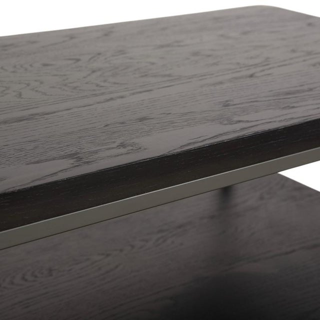 Modern 987 Coffee Table in Wood and Metal by Rolf Benz For Sale - Image 3 of 12
