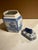 Up for sale is a lovely vintage Chinese export porcelain ginger jar / tea caddy. This piece features a striking six-sided...
