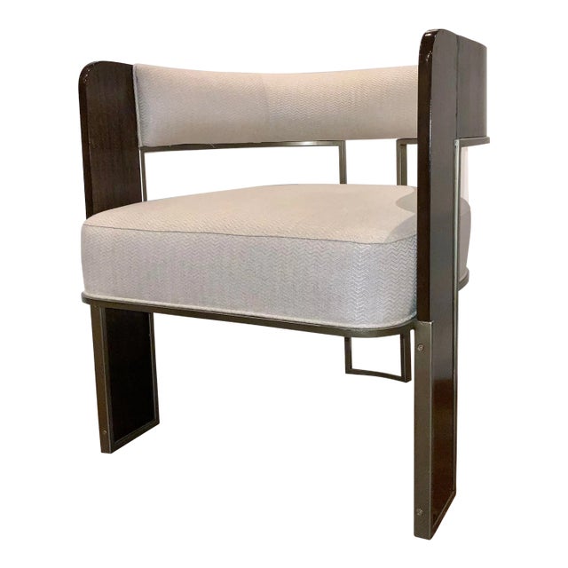 Caracole Modern Streamliner Lounge Chair For Sale