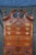 Mid 20th Century Vintage Chippendale Style Mahogany Shell & Blockfront Highboy Chest on Chest 89" For Sale - Image 5 of 18