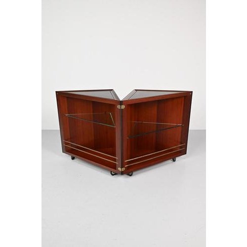 Vintage Italian Fold-Out Cabinet For Sale - Image 3 of 9