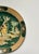 Mid 20th Century Vintage Scenic Asian Green Plate For Sale - Image 5 of 5