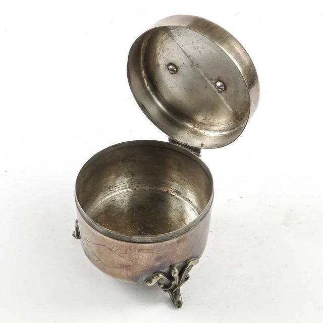 Art Deco Hungarian Sugar Bowl from Sandrik, 1890s For Sale - Image 4 of 13