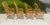 Franco Albini Vintage Rattan High Back Windsor Armchairs, a Set of 4 in the Style of Franco Albini For Sale - Image 4 of 9
