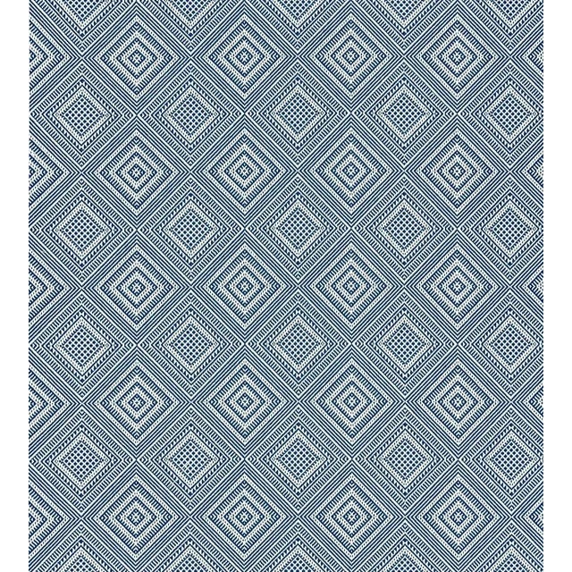 Traditional The House of Scalamandré Antigua Weave Fabric, Indigo For Sale - Image 3 of 3