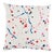 Schumacher X Poter Teleo Ink Splash 22" Pillow in Red & Blue For Sale