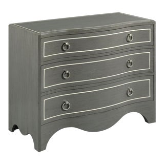 Modern Gray Claire Chest For Sale