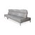 DS-112 3-Seater Sofa and Ottomans in Grey Leather from de Sede, Set of 3 For Sale - Image 9 of 18