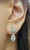 Modern 2.93 Ct Pear & Round Diamond Drop Earrings-Set of 2 For Sale - Image 3 of 8