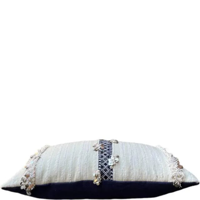 Contemporary Ziri Cushion Cover from Sohil Design For Sale - Image 3 of 7