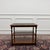 English Side Table with Green Leather Top, in Very Good conditions. Designed before 1890
