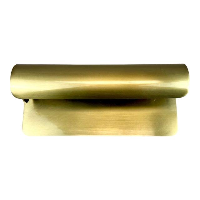 Modernist Brass “Accord” Wall Sconce by Hudson Valley Lighting For Sale