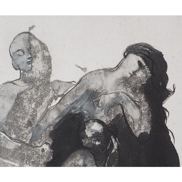 After Auguste Rodin, Nude, Pastoral, Engraving For Sale - Image 5 of 6