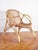 Kid, teen or small adult lounge chair produced by ULUV in former Czechoslovakia late 60s. Thoroughly cleaned, rattan bands...