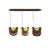 Gold Seoul Suspension Lamp by Creativemary For Sale - Image 8 of 8