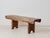 Rustic well-loved folk art bench from the late 1700s. This antique bench is from northern Sweden and made by hand in pine....