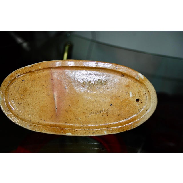 Ceramic Glazed Stoneware Trinket Dish by Charles Gréber, France, 1910s For Sale - Image 7 of 9