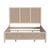 Beige Flagstaff Queen Size Cane Panel Bed, Desert Sand For Sale - Image 8 of 11