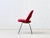 Vintage Executive Chair with Red Fabric Upholstery by Eero Saarinen for Knoll International, 1960s For Sale - Image 6 of 16