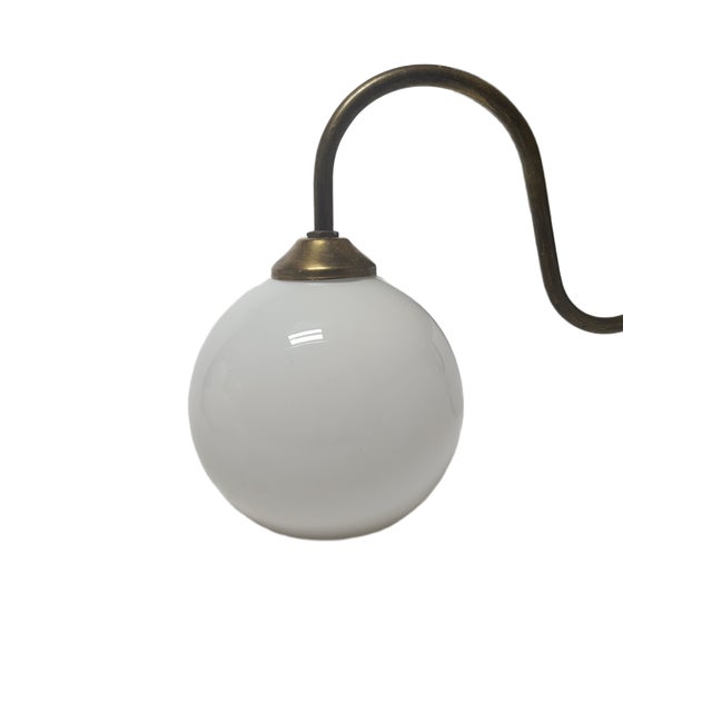 Vintage Art Deco Wall Lamp, Poland, 1950s For Sale - Image 4 of 8
