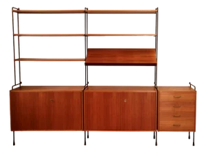 Mid-Century Shelf by Ernst Dieter Hilker for Omnia, 1960s