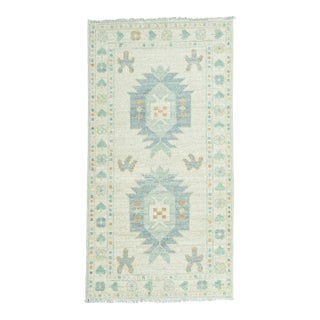 Oushak Rug 2'1" x 3'11" For Sale