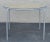Soho Contract Group Teak and Galvanized Steel Round Patio Table + 4 Chairs Dining Set (B) For Sale In Philadelphia - Image 6 of 13