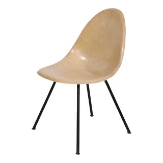 Mid Century Fiberglass Shell Chair by Sol Fingerhut C 1950's For Sale