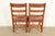 L. & J. G. Stickley Antique Mission Oak Arts & Crafts Ladder Back Side Chairs or Dining Chairs | Pair For Sale - Image 14 of 17