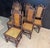 Antique French Carved Oak Dining Chairs, 1860, Set of 6 For Sale - Image 3 of 15