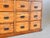 Black Bank of Pine Workshop Drawers, 1940s For Sale - Image 8 of 13